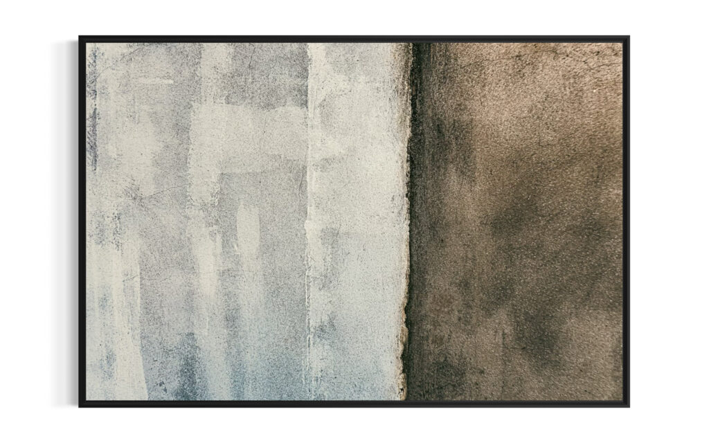 Bild im Rahmen RIIMARE Rahmen Raw Concrete