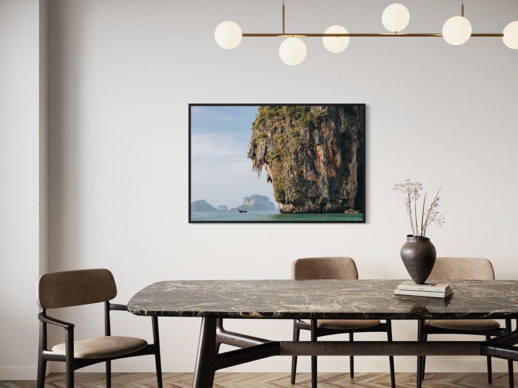 Framed painting RIIMARE Frame Panorama Skał