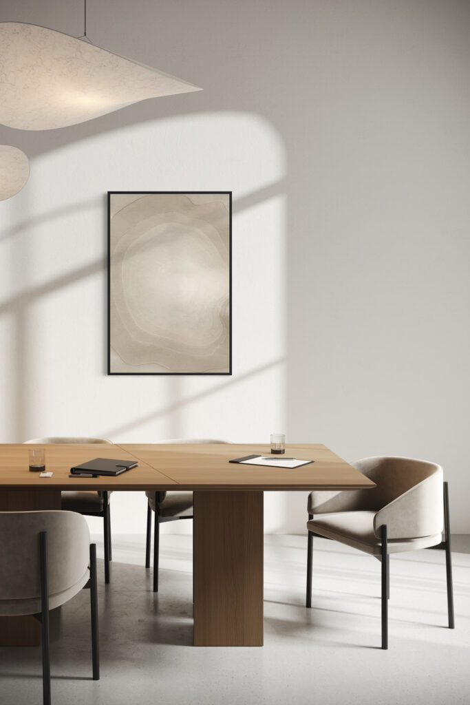 Framed painting RIIMARE Frame Soft Luxury