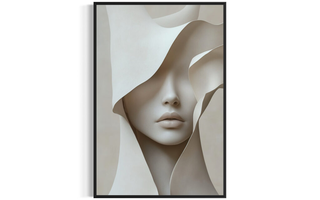 Obraz w ramie RIIMARE Rama Soft Sculpture