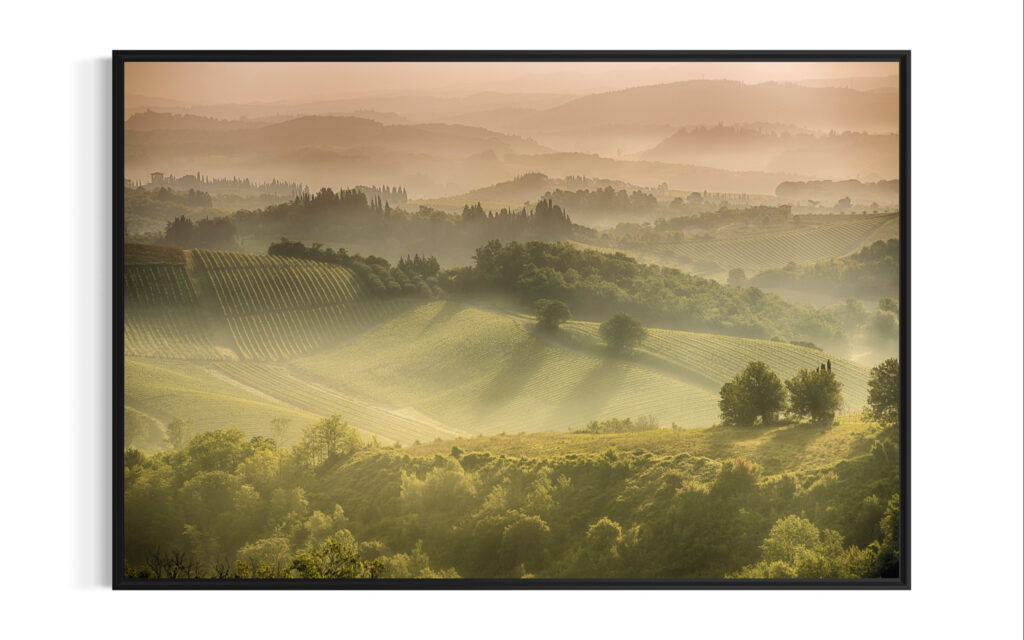 Obraz w ramie RIIMARE Rama Morning Mist