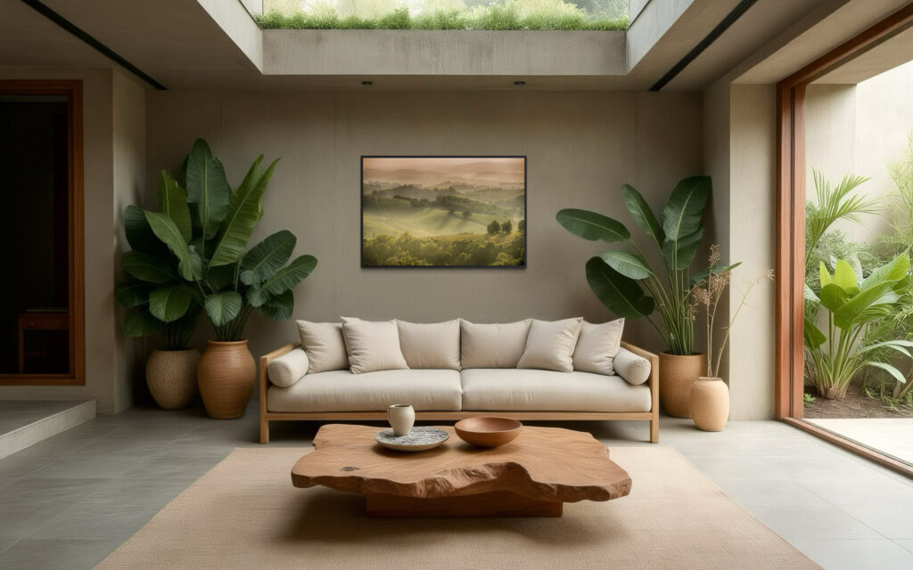 Obraz w ramie RIIMARE Rama Morning Mist