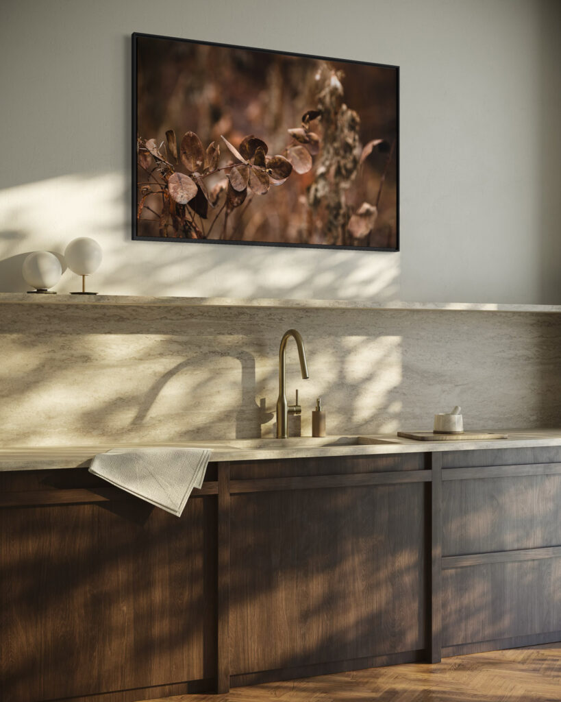 Obraz w ramie RIIMARE Rama Dry Leaves