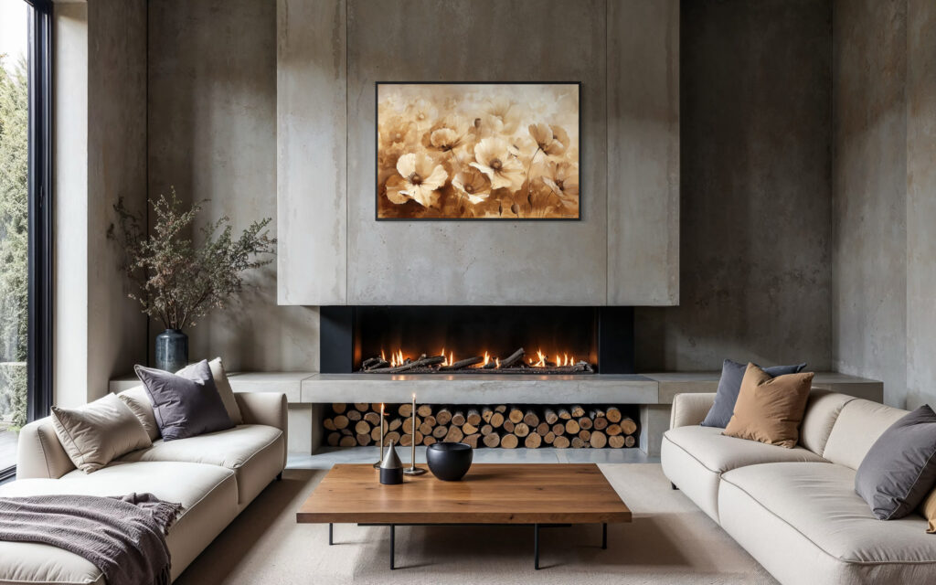 Obraz w ramie RIIMARE Rama Elegant Flowers